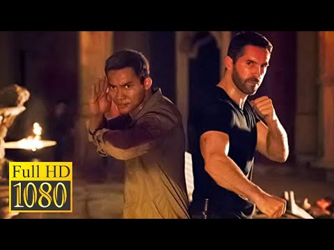 Tony Jaa vs Scott Adkins in the movie Triple Threat (2019)