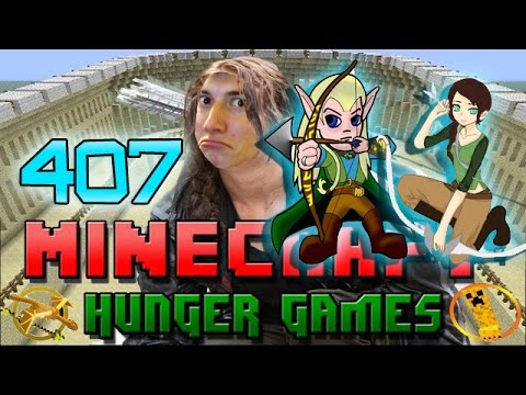 Minecraft: Hunger Games w/Mitch! Game 407 - Legolas vs Katniss!