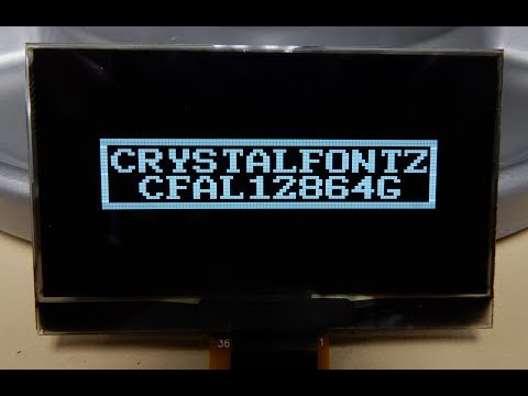 128x64 2.4 inch OLED and Arduino demonstration
