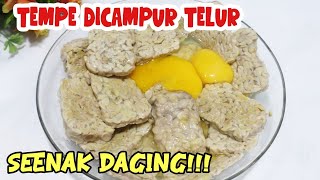Download lagu SAYA HANYA MENYAMPURKAN TEMPE DAN TELUR ENGGAK NYANGKA SEENAK DAGING....!!!! mp3
