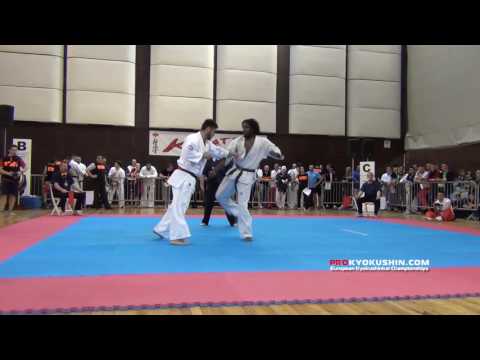 IKO EC 2016, 1/8 +90 Jahmaine Christie (Great Britain) - Ruslan Akhmedov (Russia, aka)