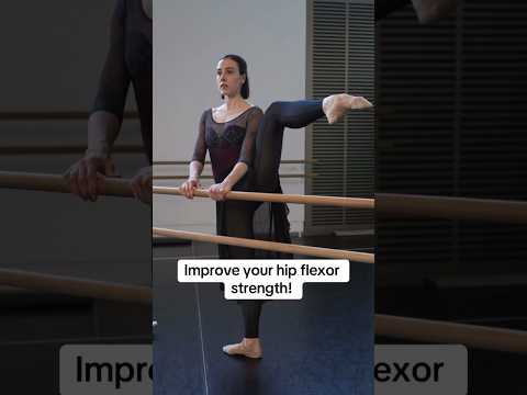 GET STRONG HIP FLEXORS FOR LIFTING THE LEG ✨ #ballettips #balletstudio #vaganova #pointe