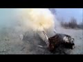 Военная дымовая шашка ДМ-11 VS автомобиль ! РЕБЯТА ЭТО ЖЕСТЬ! 