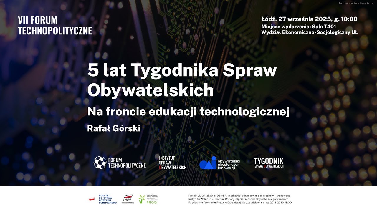 5 lat Tygodnika Spraw Obywatelskich