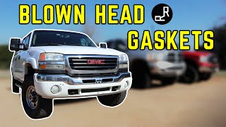 Duramax Diesel Head Gasket Replacement and Head Studs Install!