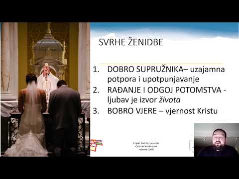 Katolički vjeronauk 3. r. SŠ - Ženidba - sakrament bračne ljubavi i zajedništva