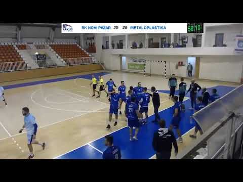 ARKUS liga 3. kolo / RK Novi Pazar - RK Metaloplastika