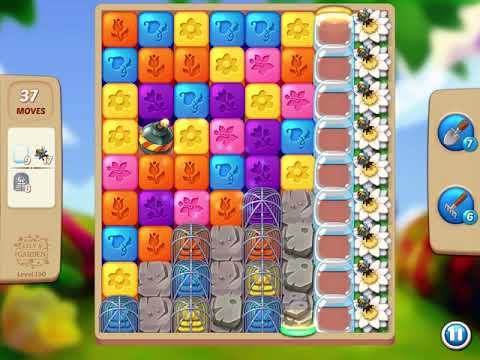 Lily’s Garden: Design & Relax - Day 6 - Level 130 - Hot Streak - FULL STORY - CaroGamesNL