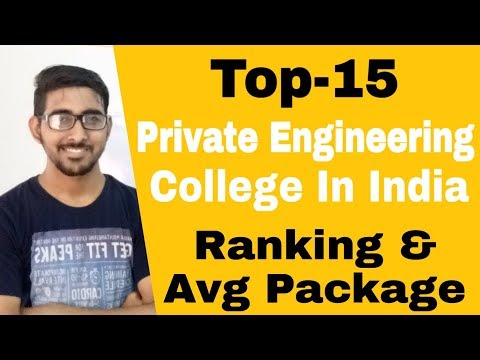 Top 10 Best Private ENGINEERING college in India | Placement | Admission process | Jee Results 2019 Video
