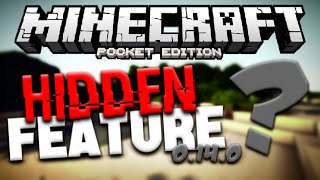MCPE 0.14.0 HIDDEN EXCLUSIVE FEATURE - Secret Camera Block in Minecraft PE (Pocket Edition)