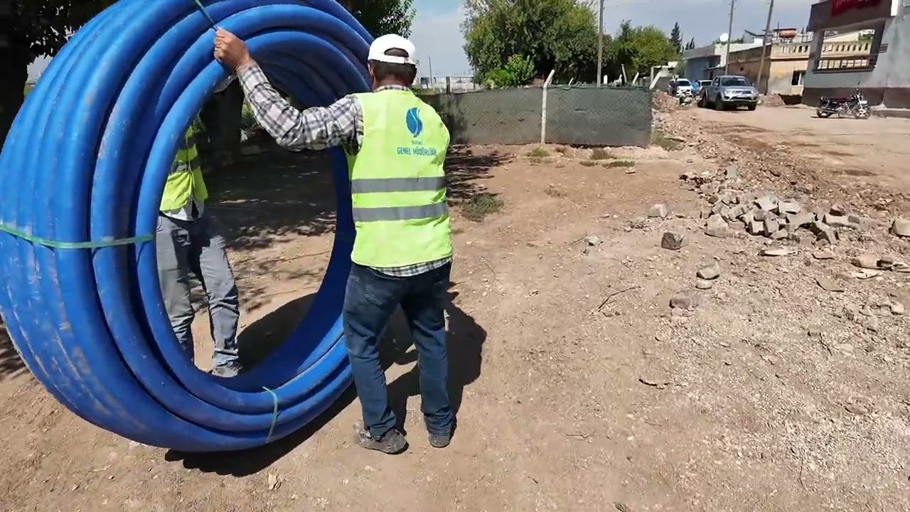 ŞANLIURFA’DA İÇME SUYU ALTYAPISI GÜÇLENİYOR