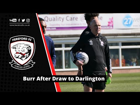 INTERVIEW | Burr Gives His Thoughts on the Draw to Darlington