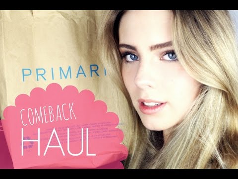 COMEBACK HAUL - PRIMARK ZARA MICHAEL KORS UHRZEIT