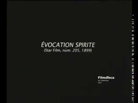1899 Georges Méliès Evocation Spirite Invoking the Spirits Short movie court metrage Silent Muet