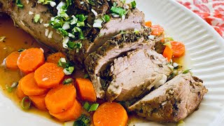 Oven Baked Pork Tenderloin | Delicious Homemade Dinner