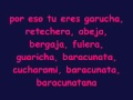 Aterciopelados - Baracunatana letra