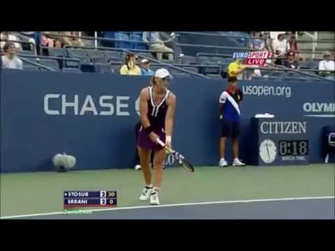 Samantha Stosur vs Sara Errani 2010 US Open Highlights