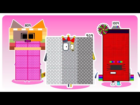 Sprunki OC Numberblocks 809, 909, 1009 | Incredibox-Zusammenstellung #sprunki #numberblocks #incr...
