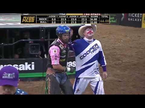 Kaique Pacheco rides Buck Nasty for 87 points (PBR)