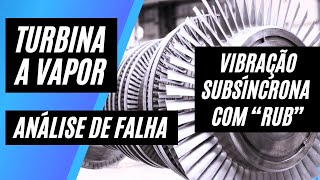 Vibração Subsíncrona por Roçamento Térmico (Case Estudo 60 MW)