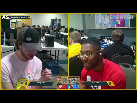 Advantage State #130 Winners Quarters - doug todd (Mario) VS C. Kaleb (Pacman)