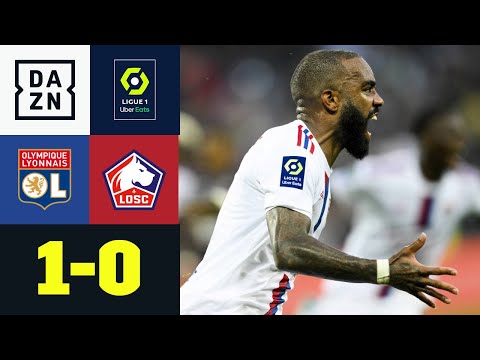 Lacazette beschert Olympique den späten Heim-Dreier: Lyon - Lille 1:0 | DAZN Highlights