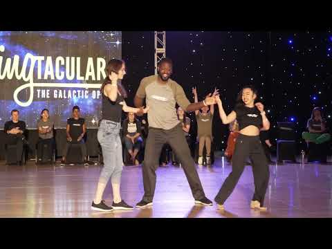 Bryn Emily Kenneth invitational three for all j'n'j "show" swingtacular 2023