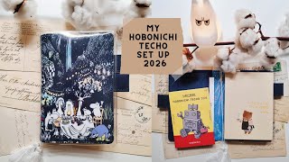 My Hobonichi Techo set up 2026)