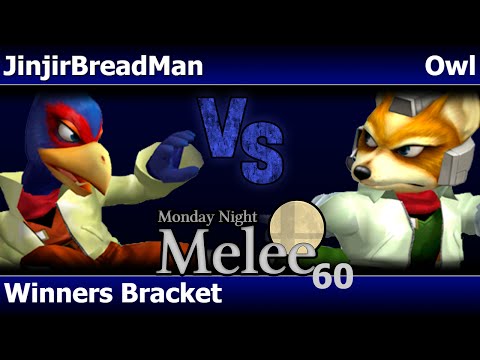 MNM 60 Melee - JinjirBreadMan (Falco) vs Owl (Fox) - Winners Bracket