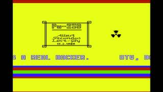Pu-239 Demo for the Commodore VIC-20 / Commodore VC-20