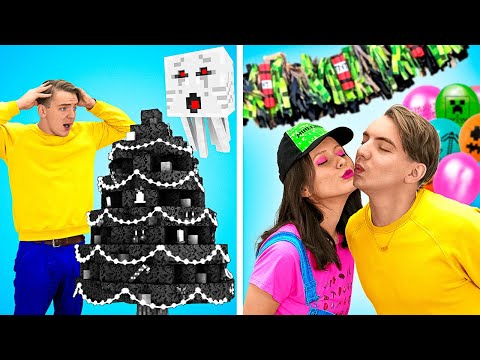 🎉🎄 Ultimate Minecraft Christmas Party Hacks! 🦇💕