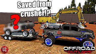Offroad Outlaws: SAVING a SQUATTED TRUCK from the CAR CRUSHER!?