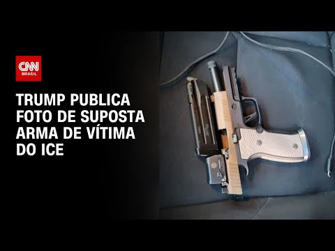 Trump publica foto de arma da vítima em Minneapolis e critica governo local | AGORA CNN