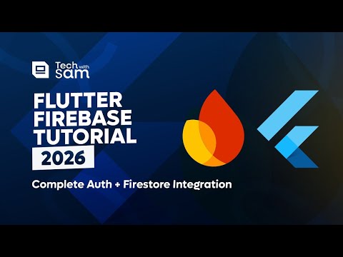 Flutter Firebase Tutorial 2026: Complete Auth + Firestore Integration (Simple Notes App) 🔥