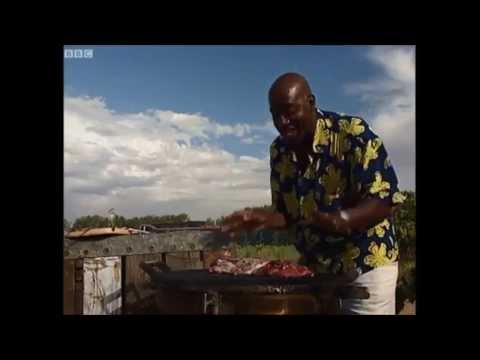 Ainsley Rubs Some Lamb
