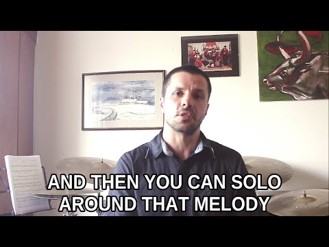 Jazz Drumming Speed Course #11: Melodies