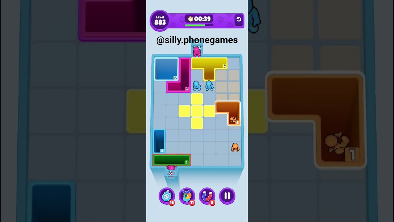 Drop Away Level 883 Walkthrough Solution