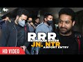 Jr. NTR aka Komaram Bheem Grand Entry at Mumbai Airport for RRR Grand Trailer Launch