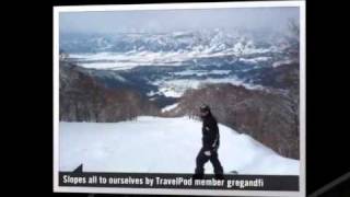 preview picture of video 'Snowboarding and onsens in Nozawa Onsen Gregandfi's photos around Nozawaonsen-mura, Japan'