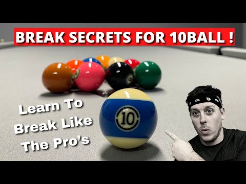 BREAK BETTER 10BALL / BREAK LIKE THE PRO’S