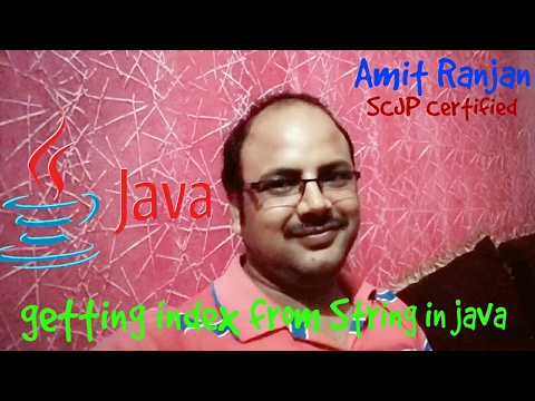 Index From String In Java Java String 3 Amitranjan
