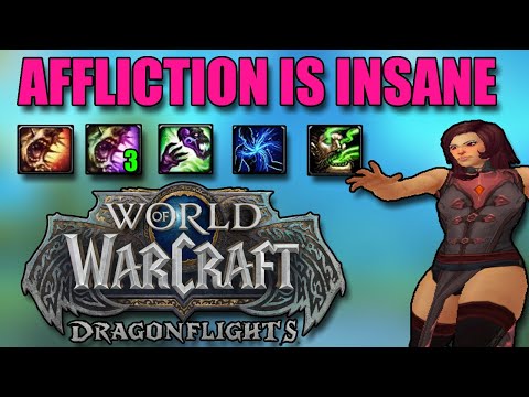 Dragonflight Affliction Warlock Is Insane - Graveyard Camping Enemies In Battlegrounds