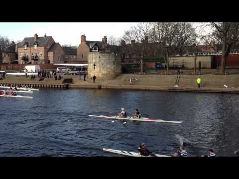Yorkshire Head of the River 2012 J17 2x Leeds RC / Tees RC Composite