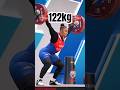 Solfrid Koanda 87kg Norway 122kg 269lbs 2025 European Weightlifting Championships