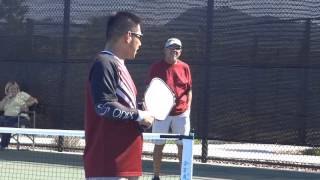 STEVE WONG PICKLEBALL CLINIC; Pre-Nevada Senior Games
