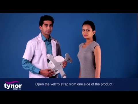 How to wear Tynor Ash Brace