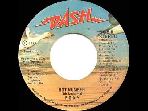 1979 HITS ARCHIVE: Hot Number - Foxy (stereo 45 single version)