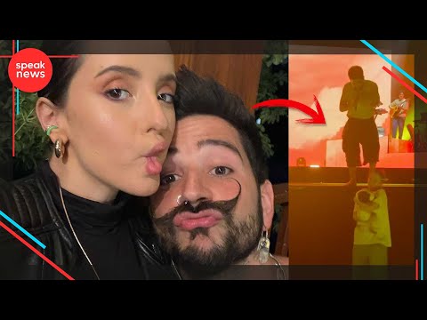 Captan a Evaluna e Índigo bailando las canciones de Camilo en pleno concierto