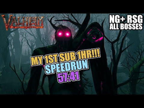 Valheim NG+ RSG All Bosses Speedrun - 57:41