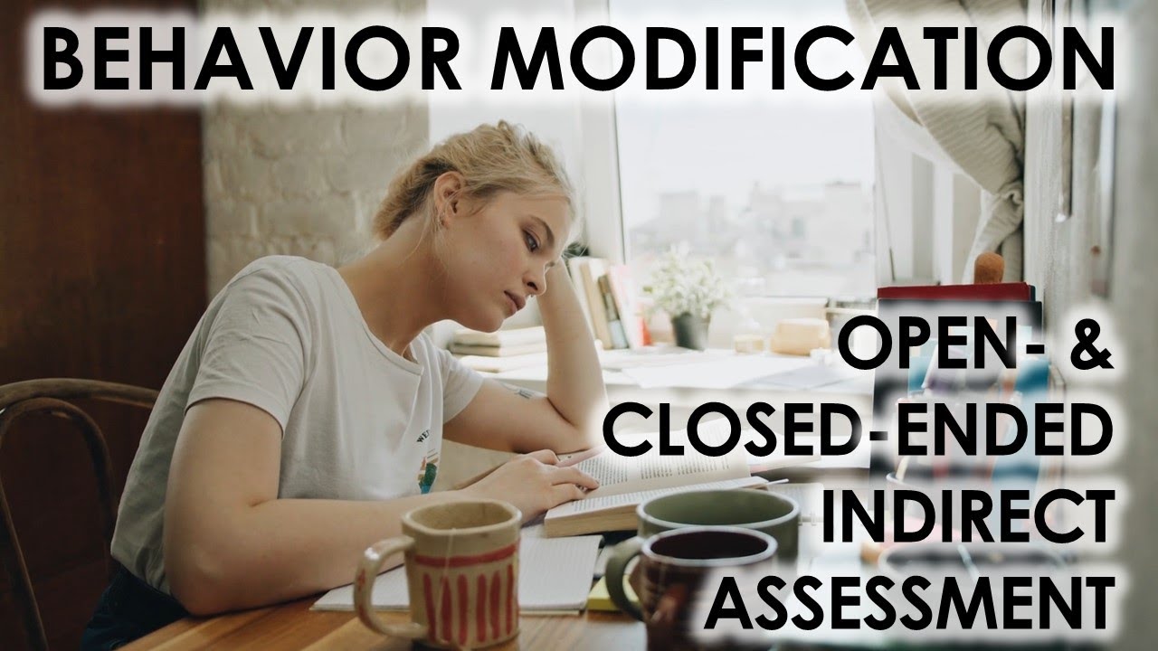 Open- and Closed-Ended Indirect Behavioral Assessment
